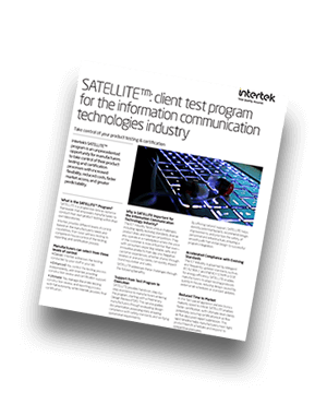 SATELLITE: Client Test Program for ICT Equipment | Fact Sheet
